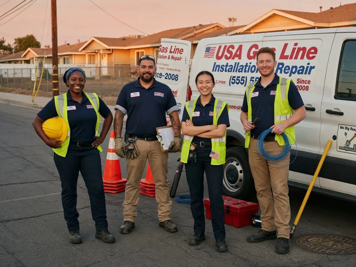 Gas Line Installation company in Niota, TN